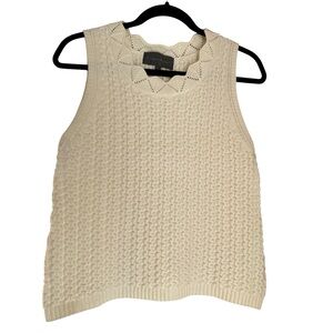 Anthropologie Sunday In Brooklyn Sleeveless Sweater Size Small